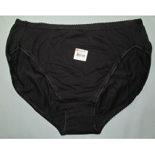 Трусы женские баталы "Утяжка" черный 3XL (3471) 